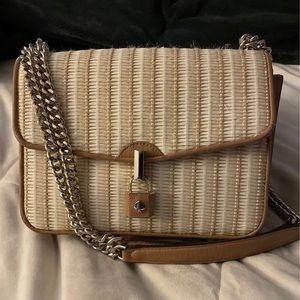 Kate Spade Straw Locket bag